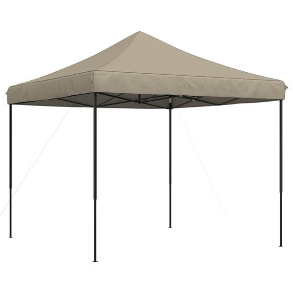 Grote foto vidaxl partytent taupe 292 x 292 x 315 cm oxford stof tuin en terras overige tuin en terras