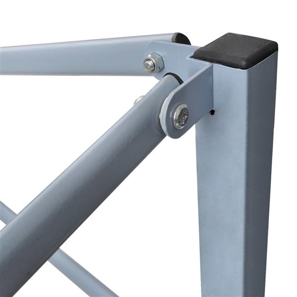 Grote foto vidaxl partytent groen 291 x 291 x 315 cm oxford stof tuin en terras overige tuin en terras