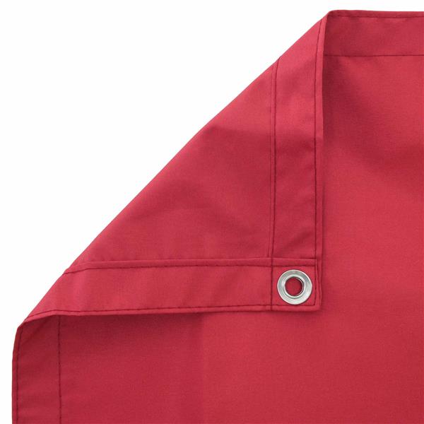 Grote foto vidaxl balkon scherm bordeauxrood 90 x 200 cm oxford stof tuin en terras overige tuin en terras