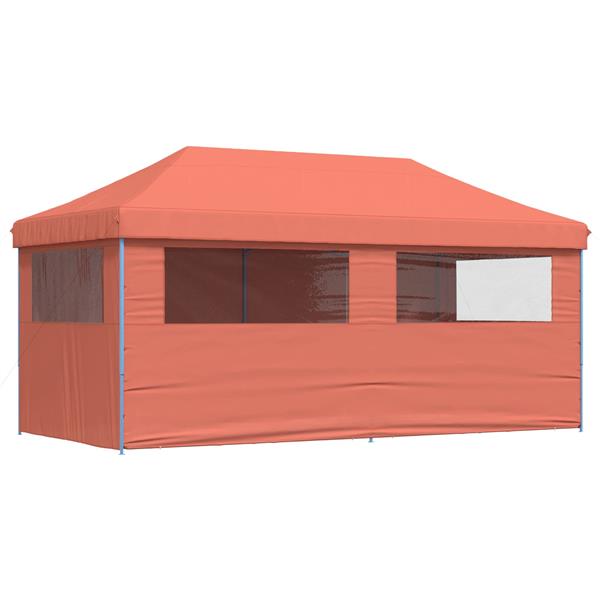 Grote foto vidaxl partytent terracotta 292 x 580 x 315 cm oxford stof tuin en terras overige tuin en terras