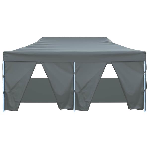 Grote foto vidaxl partytent antraciet 291 x 580 x 315 cm oxford stof tuin en terras overige tuin en terras