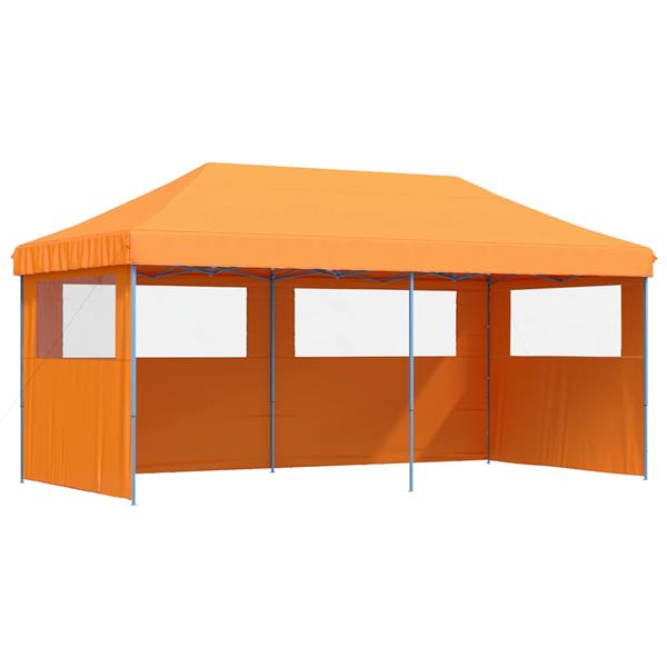 Grote foto vidaxl partytent oranje 292 x 580 x 315 cm oxford stof tuin en terras overige tuin en terras