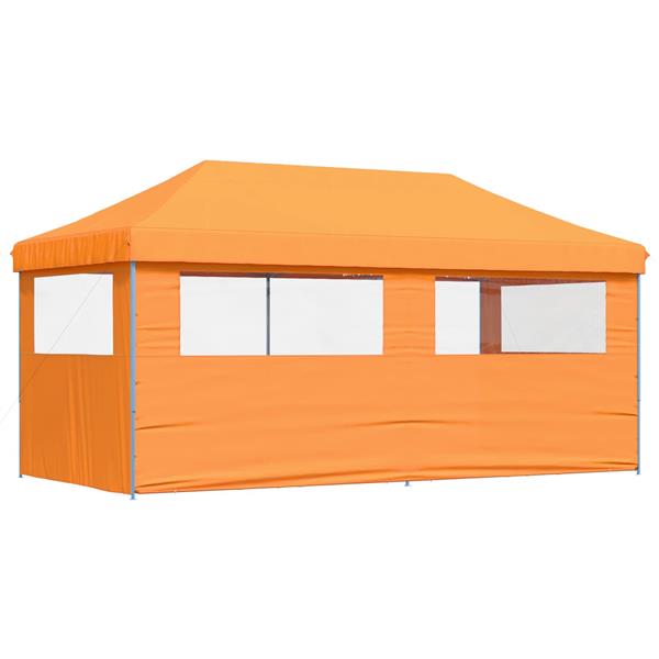 Grote foto vidaxl partytent oranje 292 x 580 x 315 cm oxford stof tuin en terras overige tuin en terras