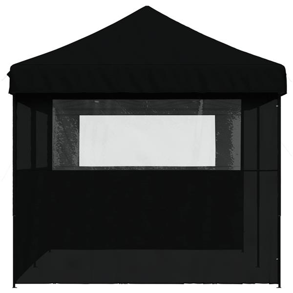 Grote foto vidaxl partytent zwart 292 x 580 x 315 cm oxford stof tuin en terras overige tuin en terras