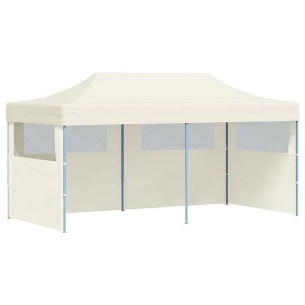 Grote foto vidaxl partytent cr me 291 x 580 x 315 cm oxford stof tuin en terras overige tuin en terras