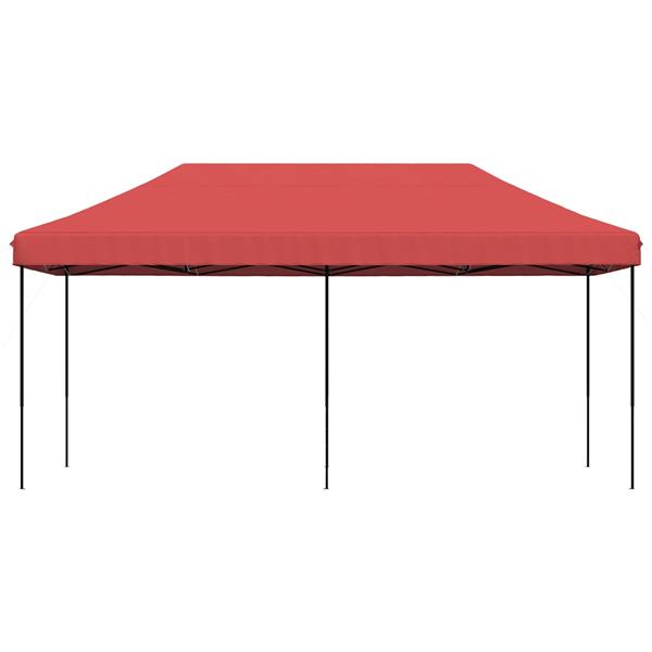 Grote foto vidaxl partytent bordeauxrood 292 x 580 x 315 cm oxford stof tuin en terras overige tuin en terras