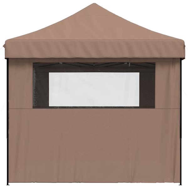 Grote foto vidaxl partytent bruin 292 x 440 x 315 cm oxford stof tuin en terras overige tuin en terras