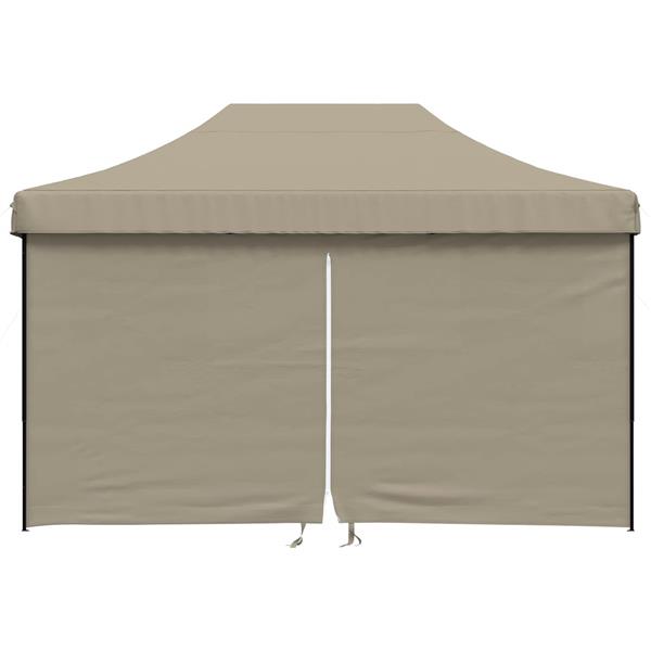 Grote foto vidaxl partytent taupe 292 x 440 x 315 cm oxford stof tuin en terras overige tuin en terras