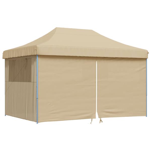 Grote foto vidaxl partytent beige 292 x 440 x 315 cm oxford stof tuin en terras overige tuin en terras
