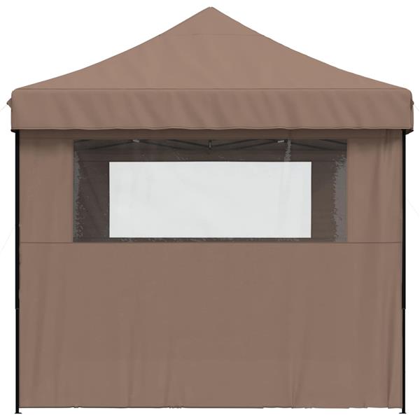 Grote foto vidaxl partytent bruin 292 x 440 x 315 cm oxford stof tuin en terras overige tuin en terras