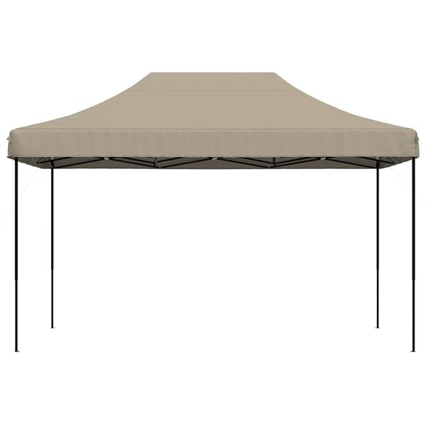 Grote foto vidaxl partytent taupe 292 x 440 x 315 cm oxford stof tuin en terras overige tuin en terras