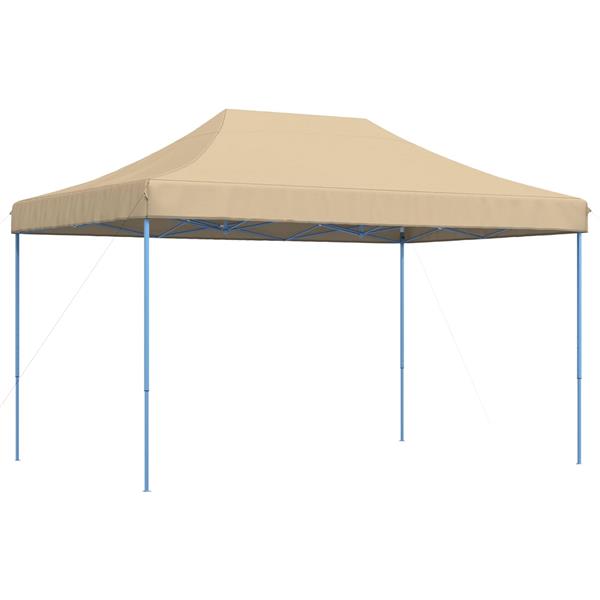 Grote foto vidaxl partytent beige 292 x 440 x 315 cm oxford stof tuin en terras overige tuin en terras