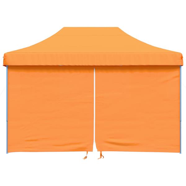 Grote foto vidaxl partytent oranje 279 x 410 x 315 cm oxford stof tuin en terras overige tuin en terras