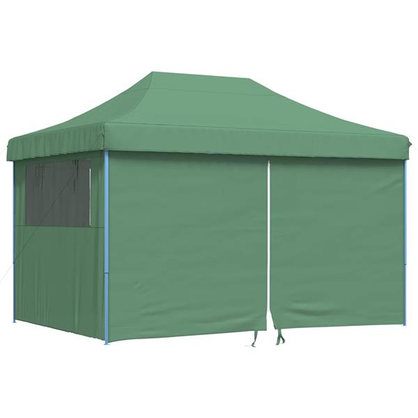Grote foto vidaxl partytent groen 279 x 410 x 315 cm oxford stof tuin en terras overige tuin en terras