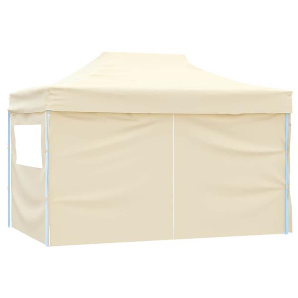 Grote foto vidaxl partytent cr me 280 x 410 x 315 cm oxford stof tuin en terras overige tuin en terras