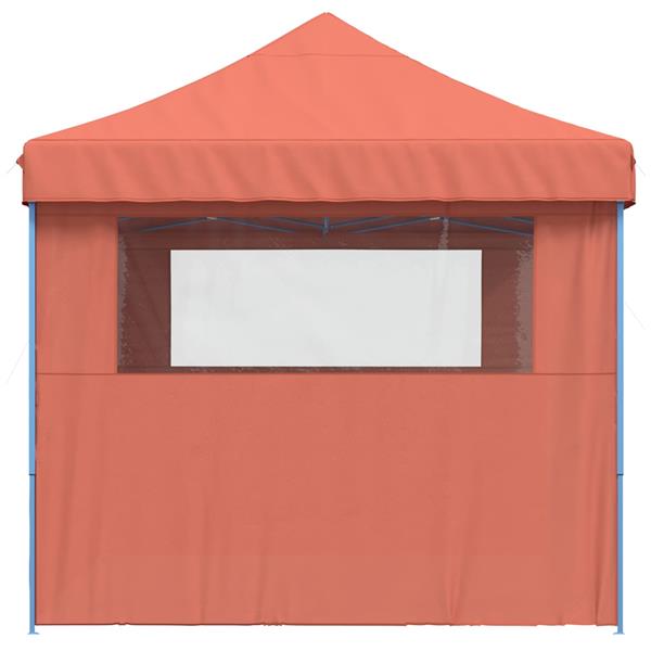 Grote foto vidaxl partytent terracotta 279 x 410 x 315 cm oxford stof tuin en terras overige tuin en terras
