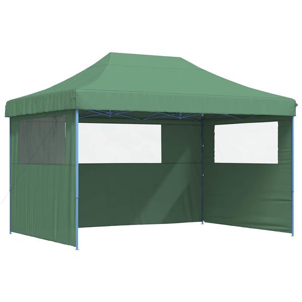 Grote foto vidaxl partytent groen 279 x 410 x 315 cm oxford stof tuin en terras overige tuin en terras