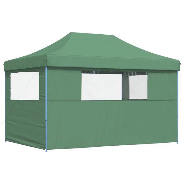 Grote foto vidaxl partytent groen 279 x 410 x 315 cm oxford stof tuin en terras overige tuin en terras