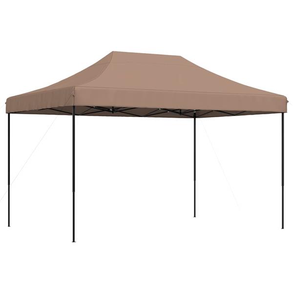 Grote foto vidaxl partytent bruin 279 x 410 x 315 cm oxford stof tuin en terras overige tuin en terras