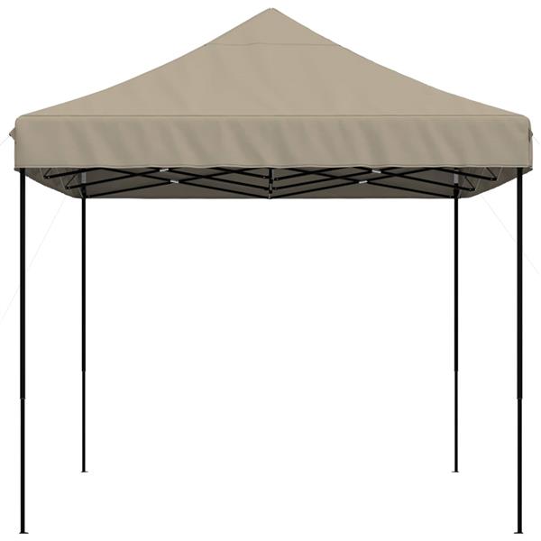 Grote foto vidaxl partytent taupe 279 x 410 x 315 cm oxford stof tuin en terras overige tuin en terras