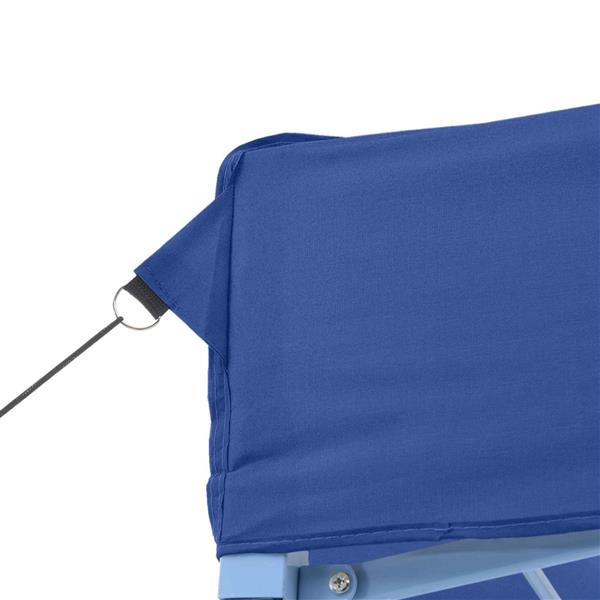 Grote foto vidaxl partytent blauw 280 x 410 x 315 cm oxford stof tuin en terras overige tuin en terras