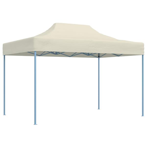 Grote foto vidaxl partytent cr me 280 x 410 x 315 cm oxford stof tuin en terras overige tuin en terras