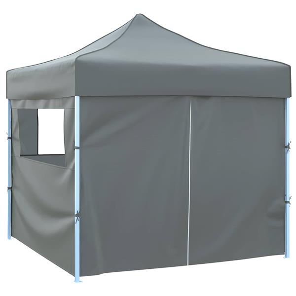 Grote foto vidaxl partytent antraciet 291 x 291 x 315 cm oxford stof tuin en terras overige tuin en terras