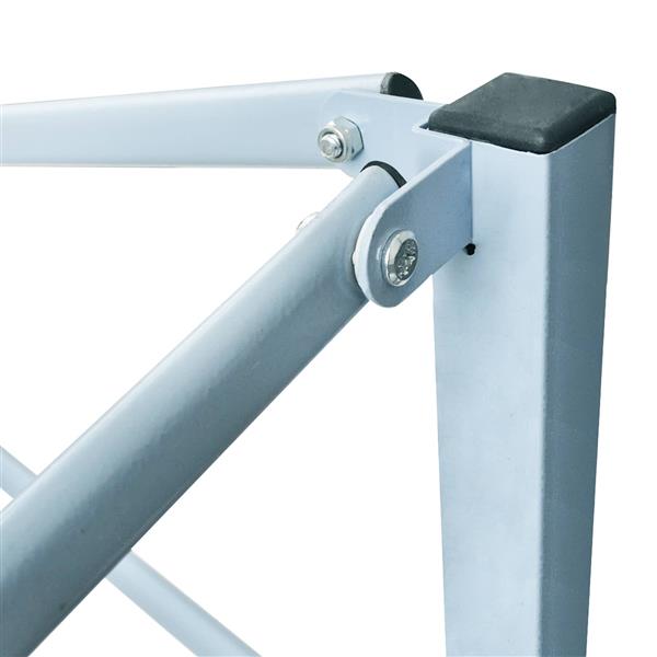 Grote foto vidaxl partytent antraciet 291 x 291 x 315 cm oxford stof tuin en terras overige tuin en terras