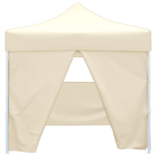 Grote foto vidaxl partytent cr me 291 x 291 x 315 cm oxford stof tuin en terras overige tuin en terras