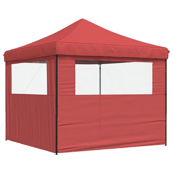 Grote foto vidaxl partytent bordeauxrood 292 x 292 x 315 cm oxford stof tuin en terras overige tuin en terras