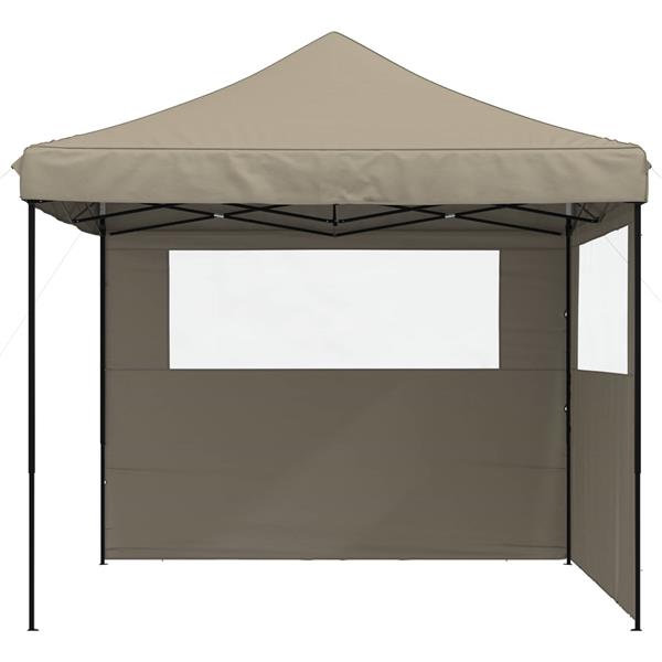Grote foto vidaxl partytent taupe 292 x 292 x 315 cm oxford stof tuin en terras overige tuin en terras