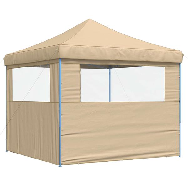 Grote foto vidaxl partytent beige 292 x 292 x 315 cm oxford stof tuin en terras overige tuin en terras