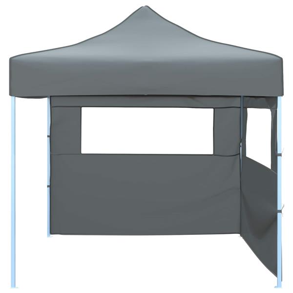 Grote foto vidaxl partytent antraciet 291 x 291 x 315 cm oxford stof tuin en terras overige tuin en terras