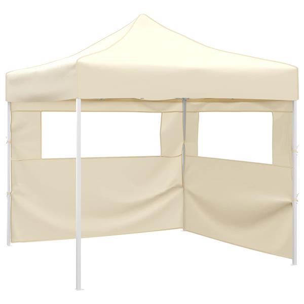 Grote foto vidaxl partytent cr me 291 x 291 x 315 cm oxford stof tuin en terras overige tuin en terras