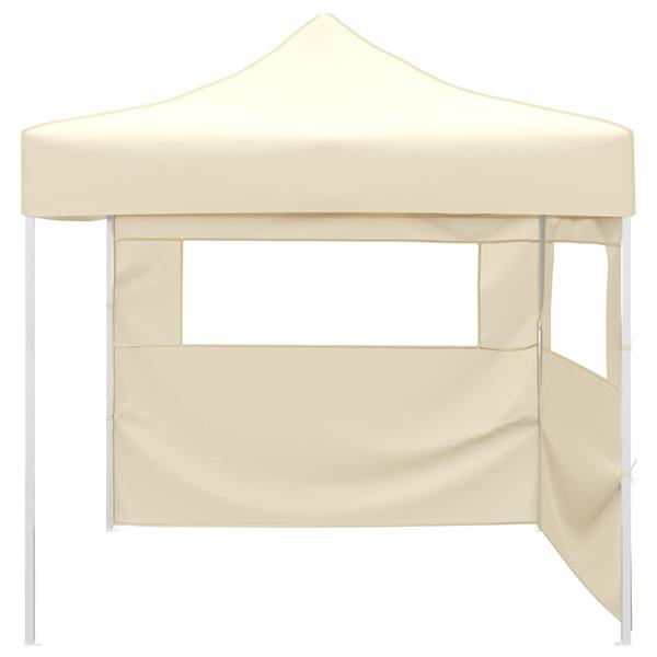 Grote foto vidaxl partytent cr me 291 x 291 x 315 cm oxford stof tuin en terras overige tuin en terras