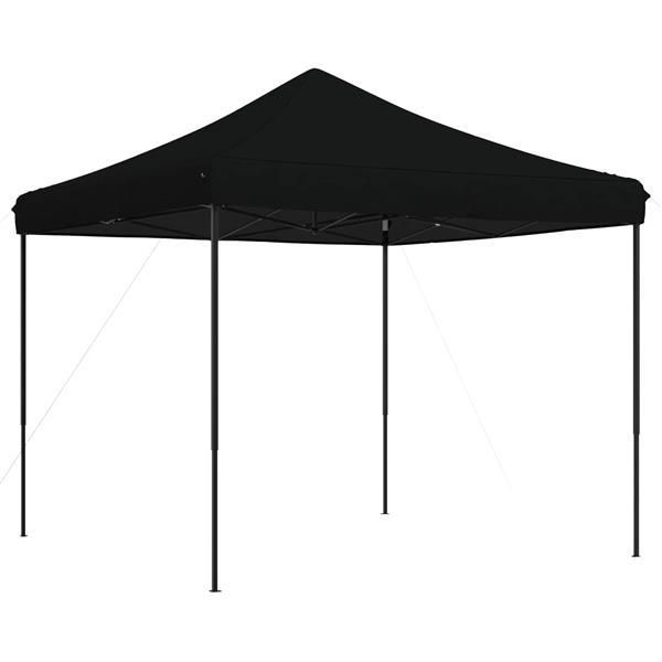 Grote foto vidaxl partytent zwart 292 x 292 x 315 cm oxford stof tuin en terras overige tuin en terras
