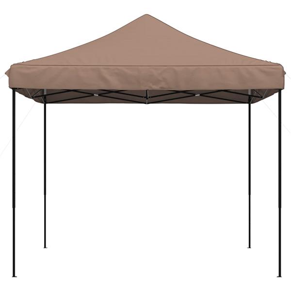 Grote foto vidaxl partytent bruin 292 x 292 x 315 cm oxford stof tuin en terras overige tuin en terras