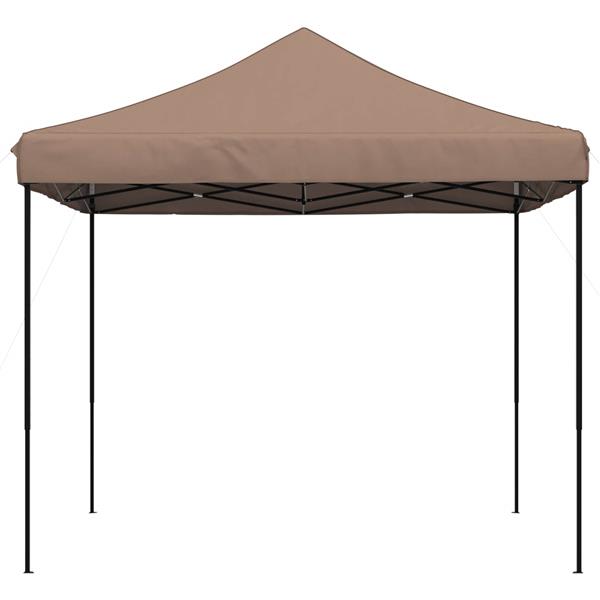 Grote foto vidaxl partytent bruin 292 x 292 x 315 cm oxford stof tuin en terras overige tuin en terras