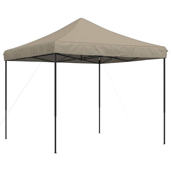 Grote foto vidaxl partytent taupe 292 x 292 x 315 cm oxford stof tuin en terras overige tuin en terras