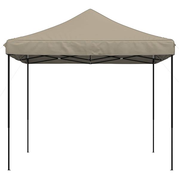 Grote foto vidaxl partytent taupe 292 x 292 x 315 cm oxford stof tuin en terras overige tuin en terras