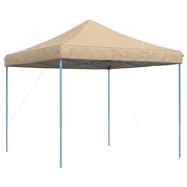 Grote foto vidaxl partytent beige 292 x 292 x 315 cm oxford stof tuin en terras overige tuin en terras