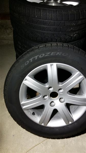 Grote foto 4 winterbanden met aluminium velgen auto onderdelen banden en velgen