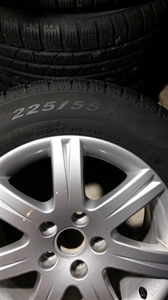 Grote foto 4 winterbanden met aluminium velgen auto onderdelen banden en velgen