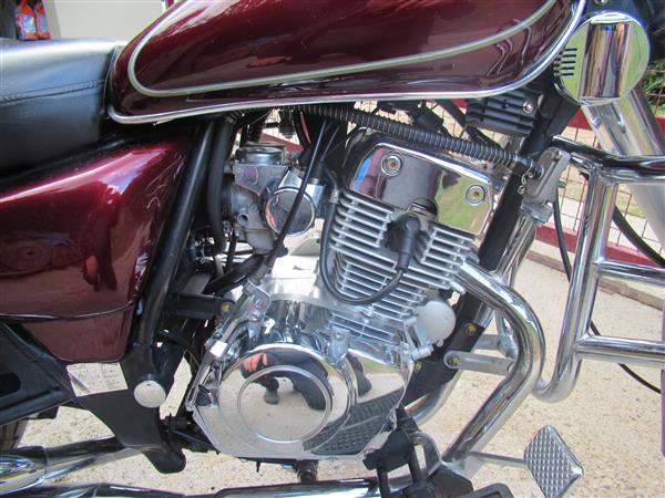 Grote foto yamaha virago 535 motoren yamaha