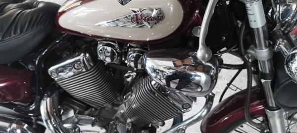 Grote foto yamaha virago 535 motoren yamaha