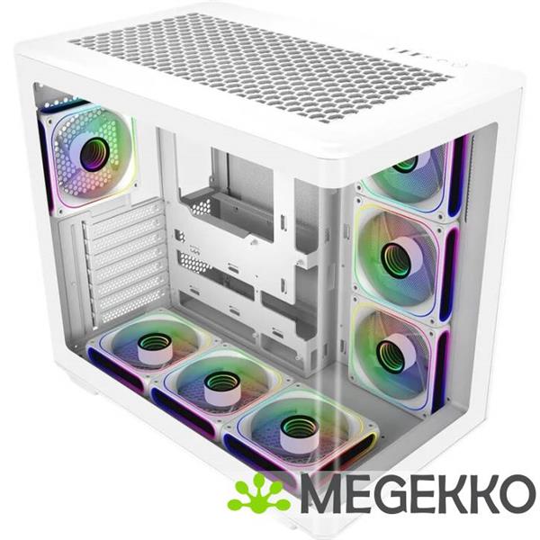 Grote foto cooler master elite 600 white computers en software behuizingen en kasten