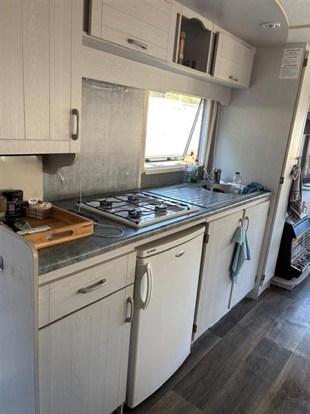 Grote foto instapklare staancaravan staanplaats mogelijk caravans en kamperen stacaravans