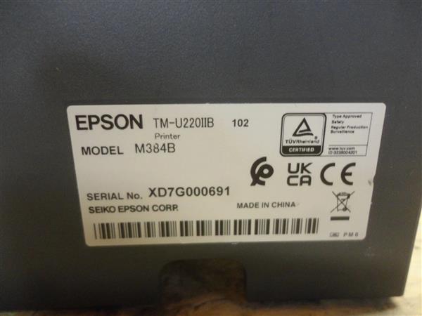 Grote foto epson tm u220iib pos matrix printer black edg m384b computers en software printers