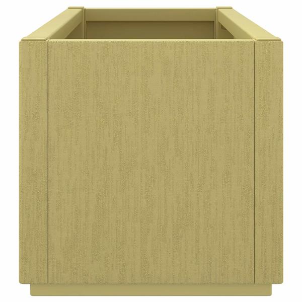 Grote foto vidaxl tuinbloembak groen 80 x 36 x 35 cm pp tuin en terras overige tuin en terras