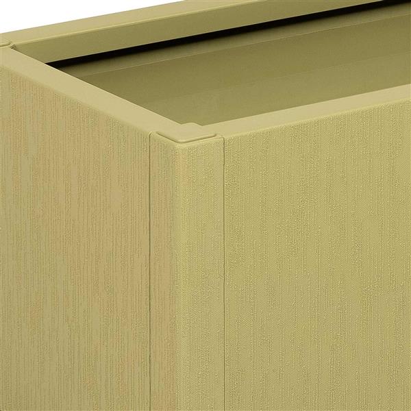 Grote foto vidaxl tuinbloembak groen 80 x 36 x 35 cm pp tuin en terras overige tuin en terras